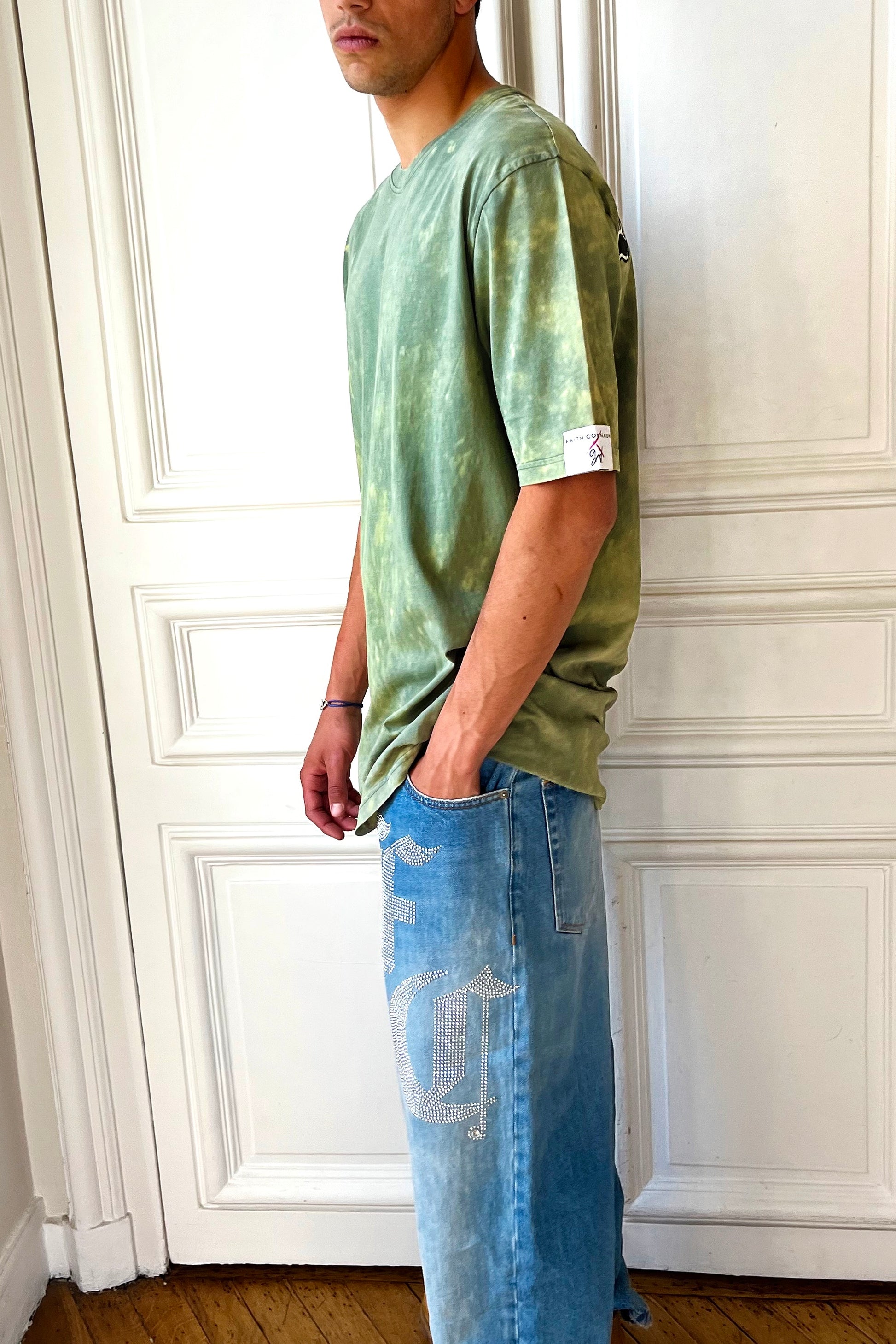 Bleached Oversize Ts - Faith Connexion