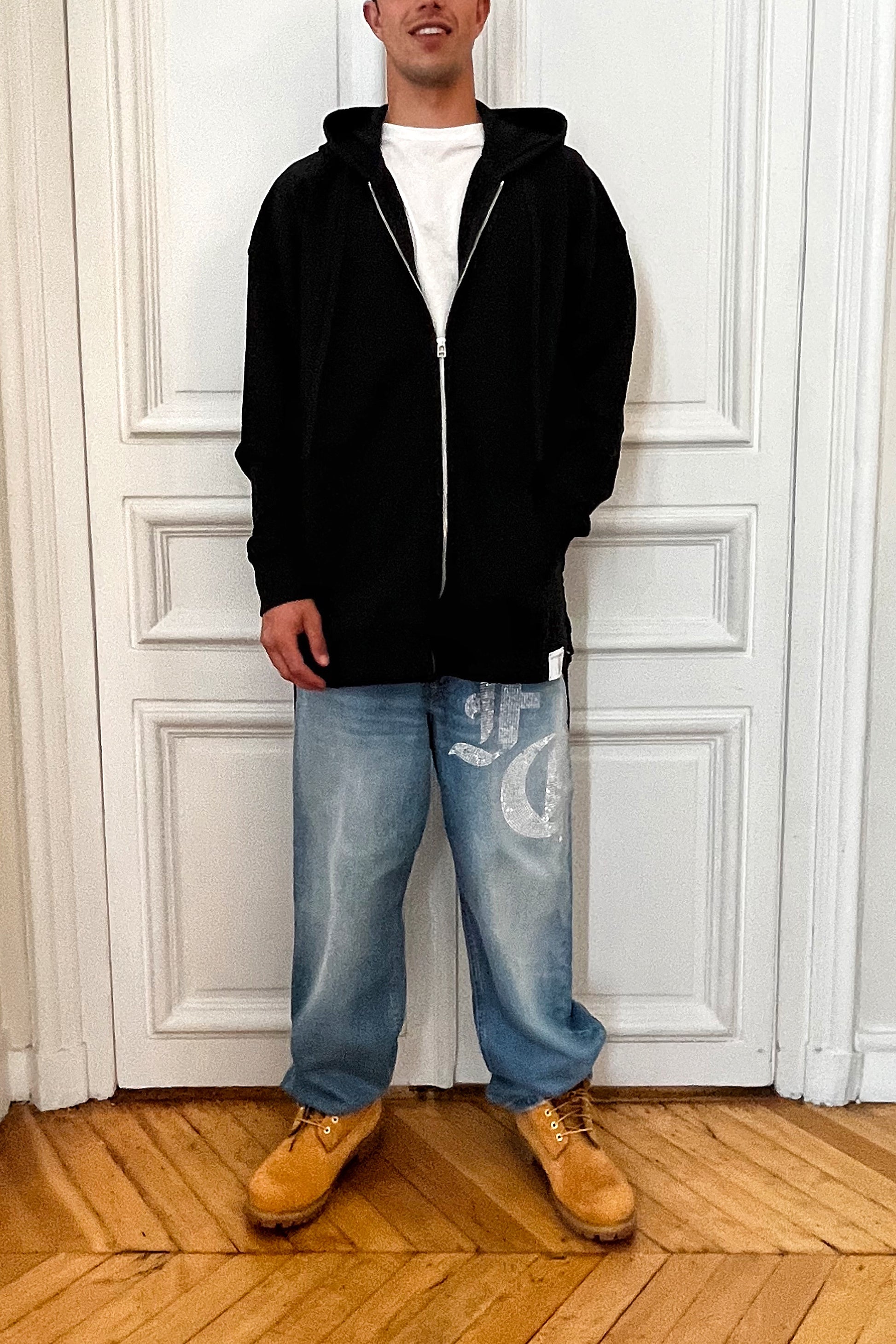 ZIPPED HOODIE SWEAT - Faith Connexion