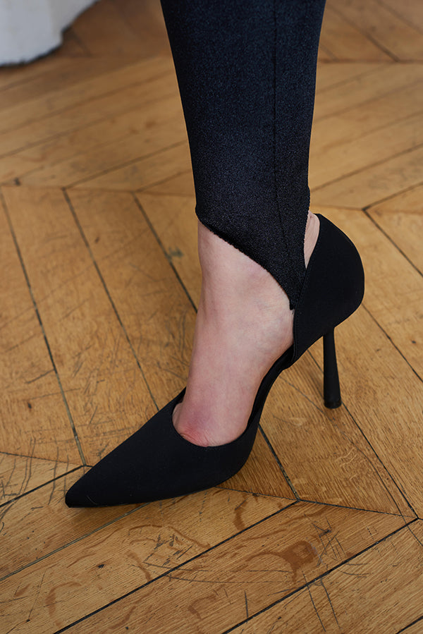 STIRRUP VELVET LEGGINGS - Faith Connexion