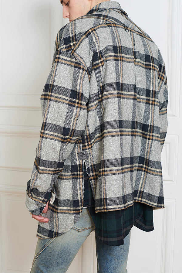 SHEARLING OVERSIZED SHIRT - Faith Connexion
