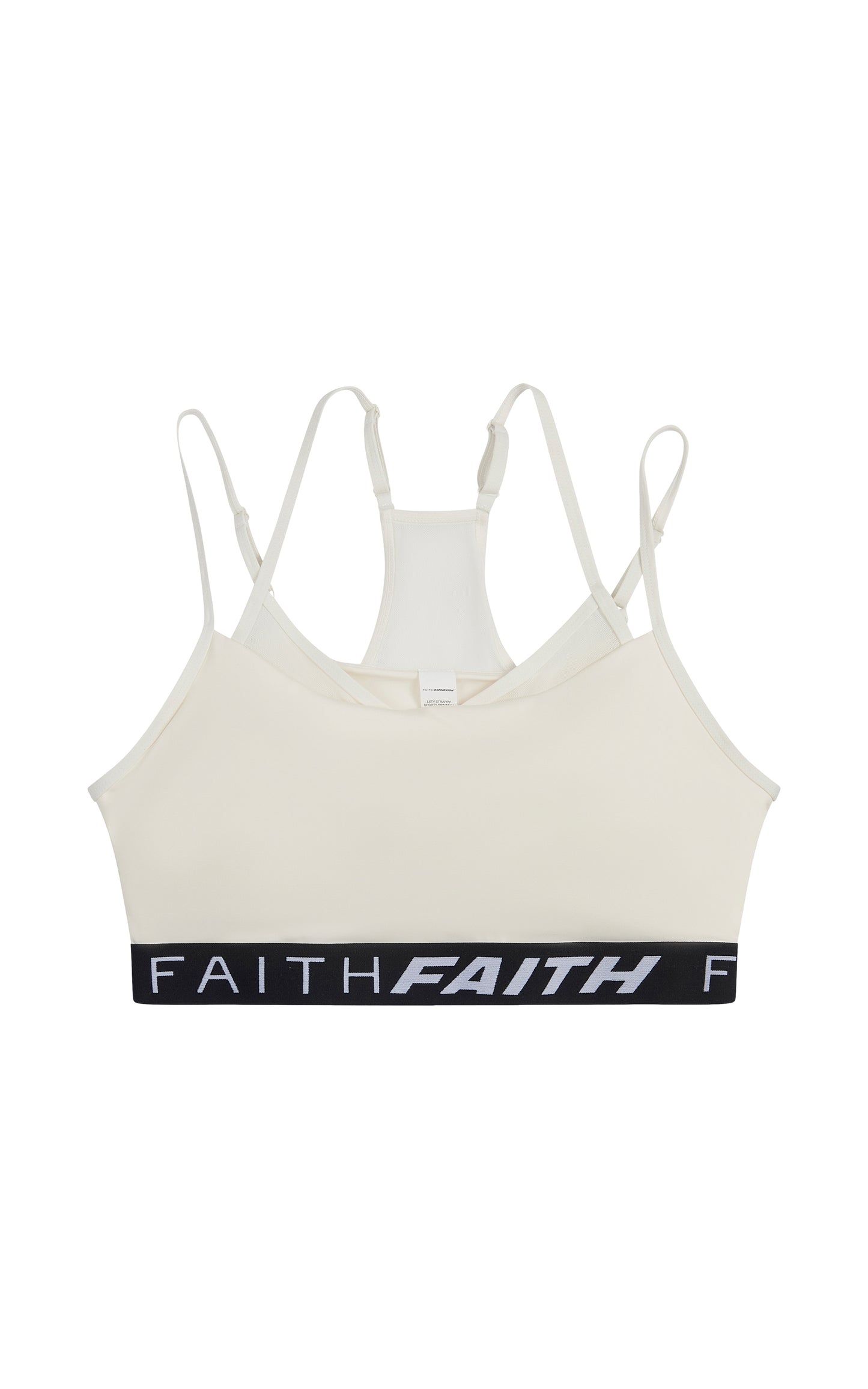 OFF WHITE LETY STRAPPY SPORTS BRA TANK