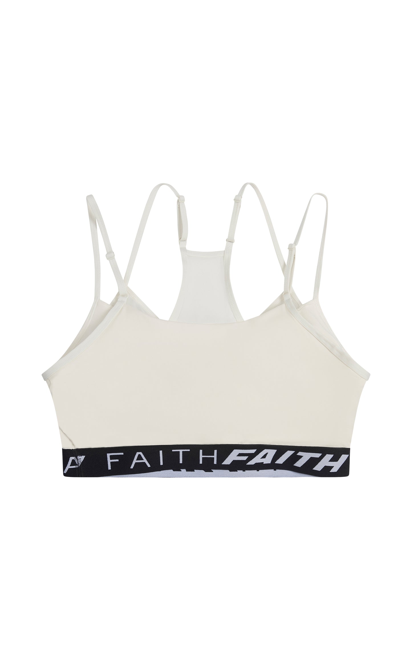 OFF WHITE LETY STRAPPY SPORTS BRA TANK
