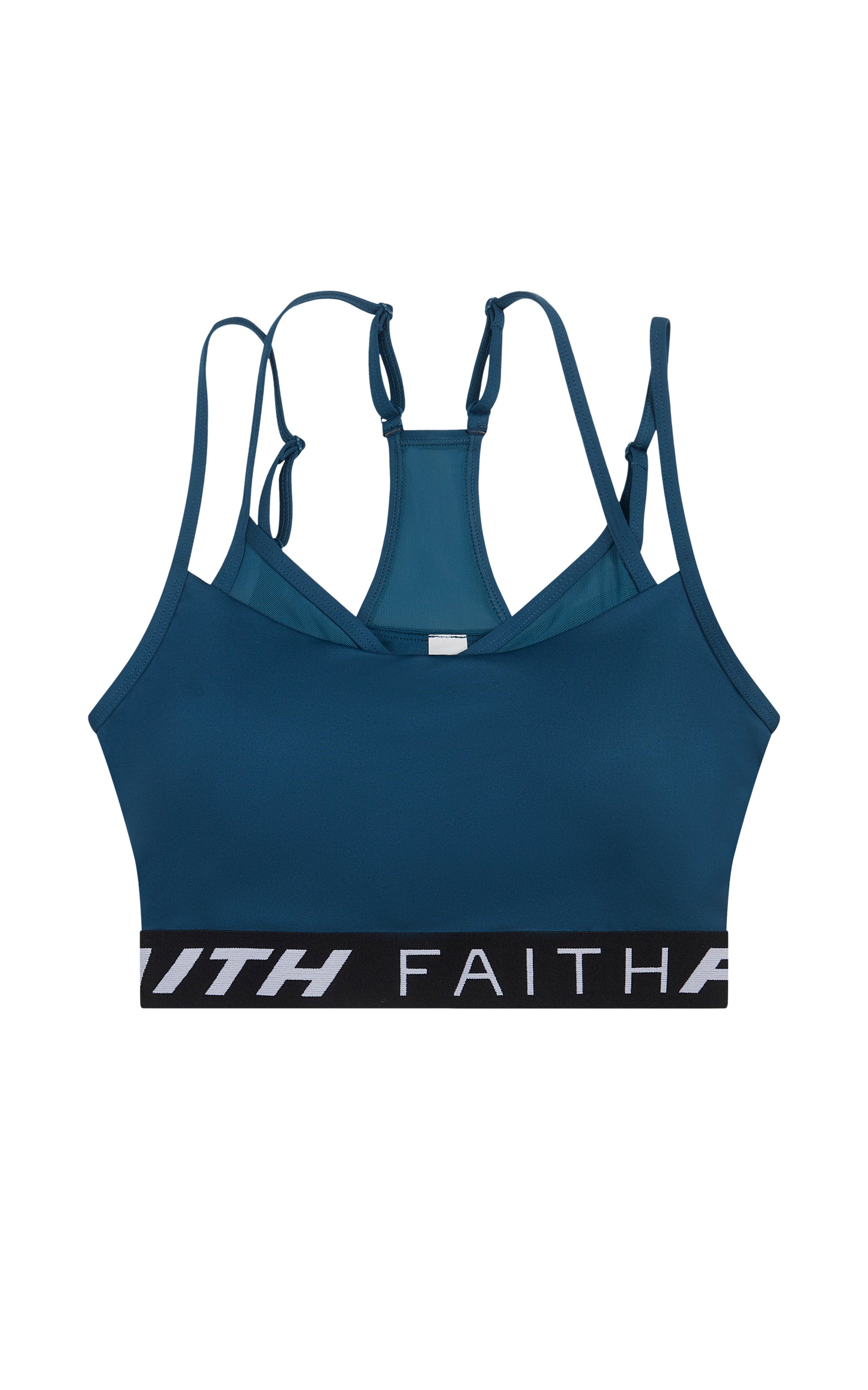 SAILOR BLUE LETY STRAPPY SPORTS BRA TANK