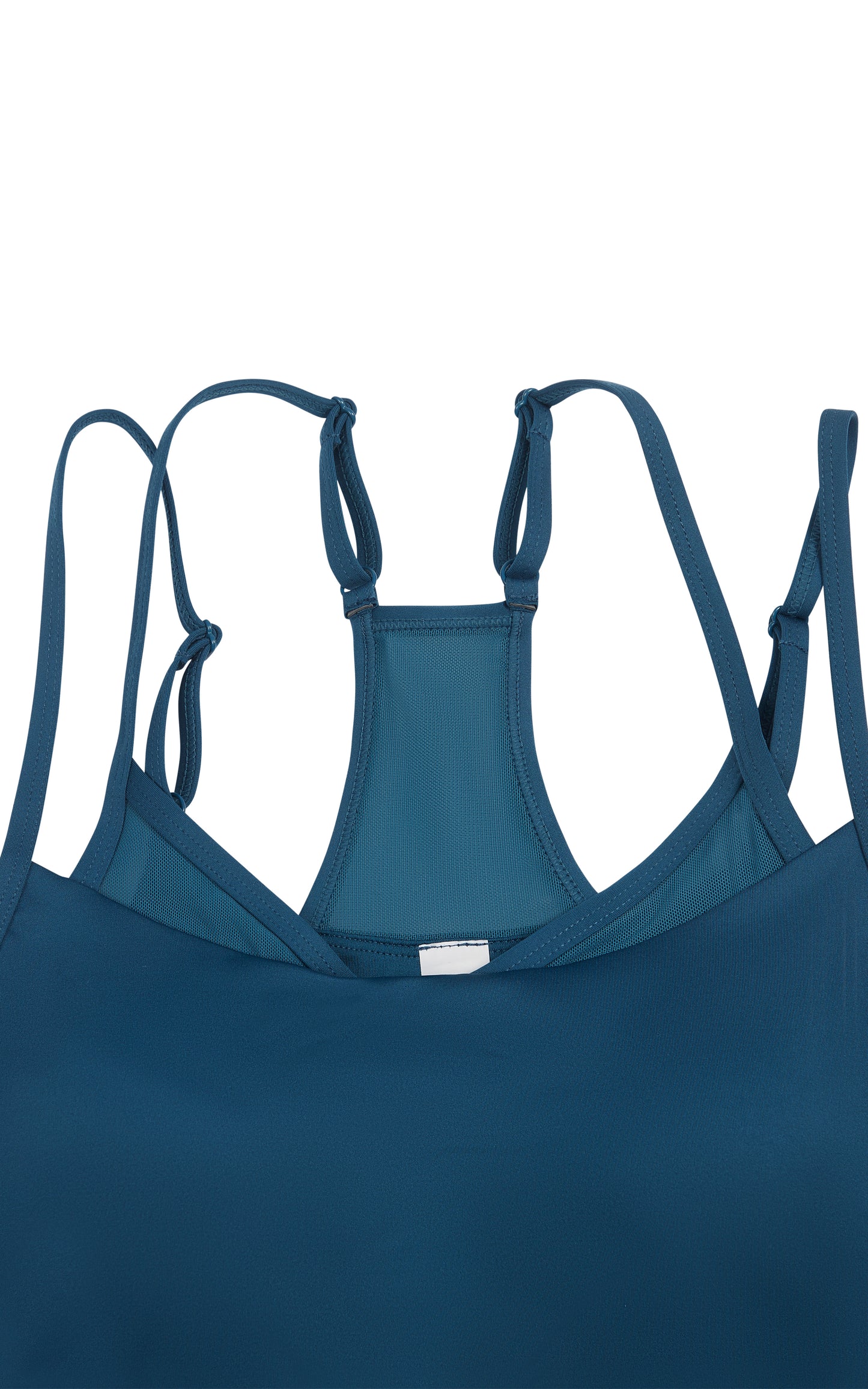 SAILOR BLUE LETY STRAPPY SPORTS BRA TANK