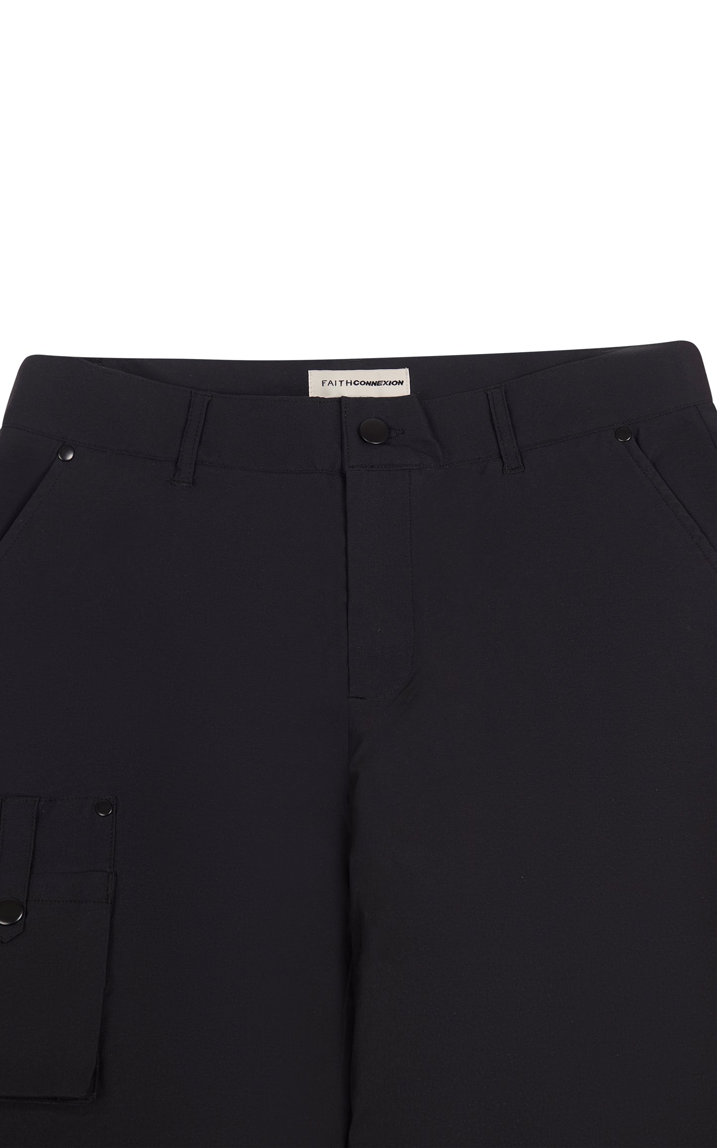 BLACK CARGO PANTS