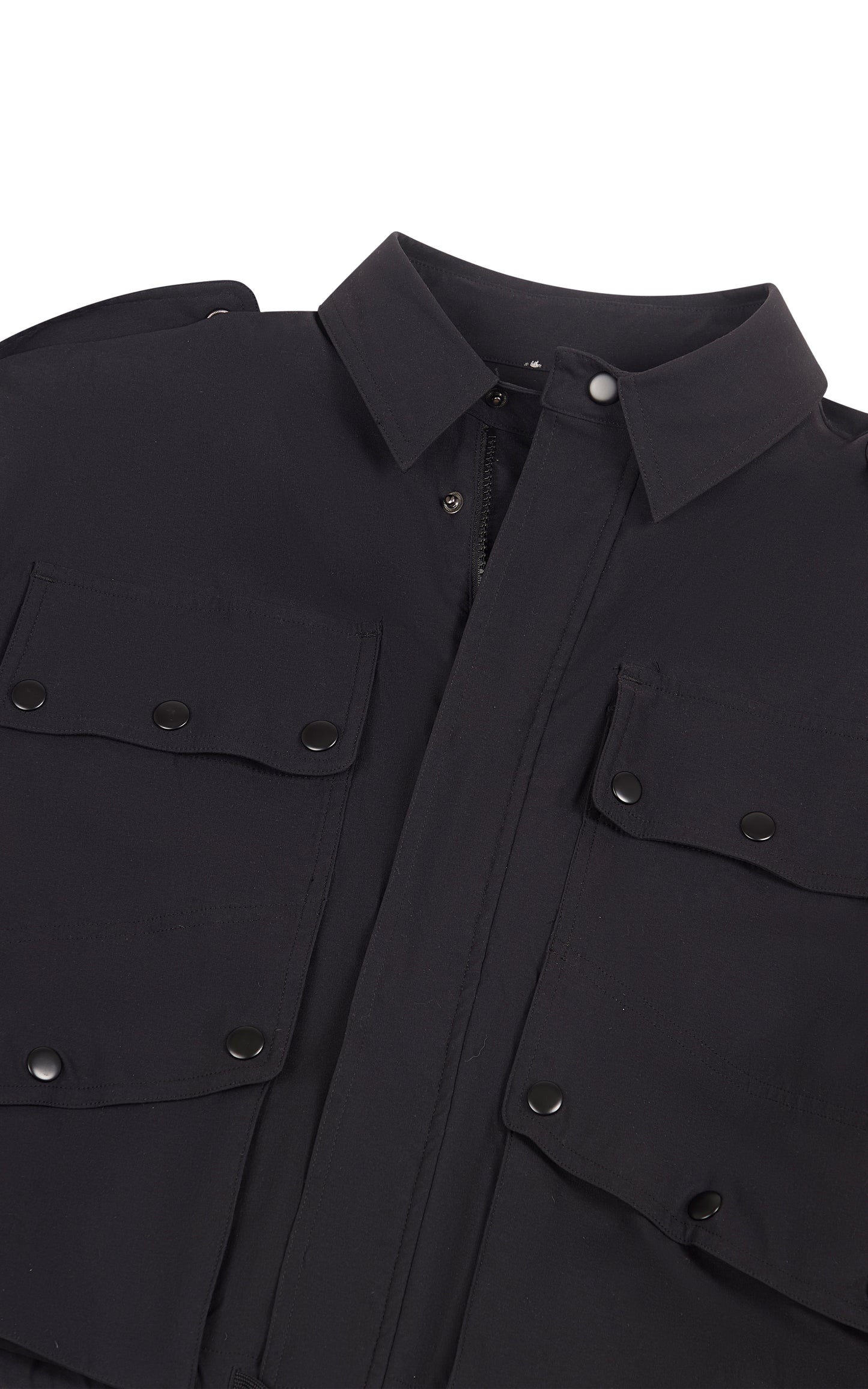 BLACK VANESSA CROPPED PARKA