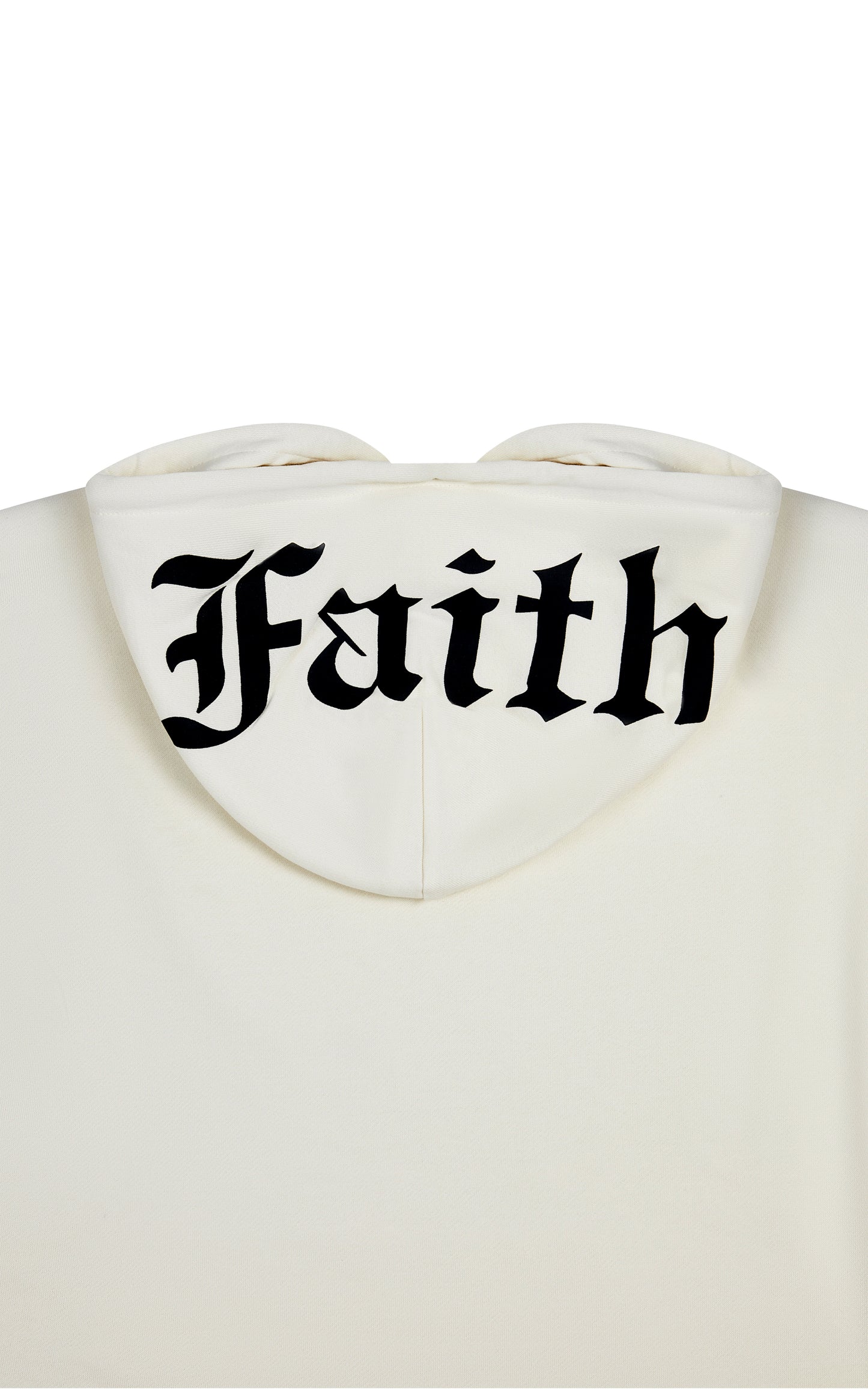 OFF WHITE FAITH OVERSIZED HOODIE