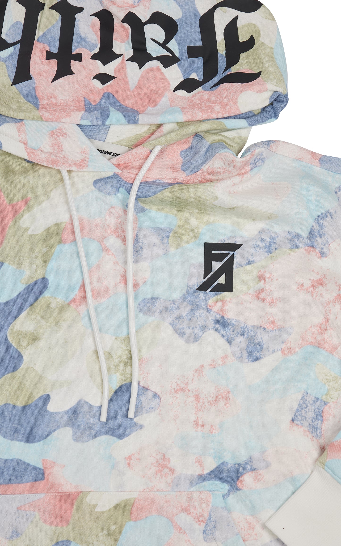 PASTEL CAMO FAITH OVERSIZED HOODIE