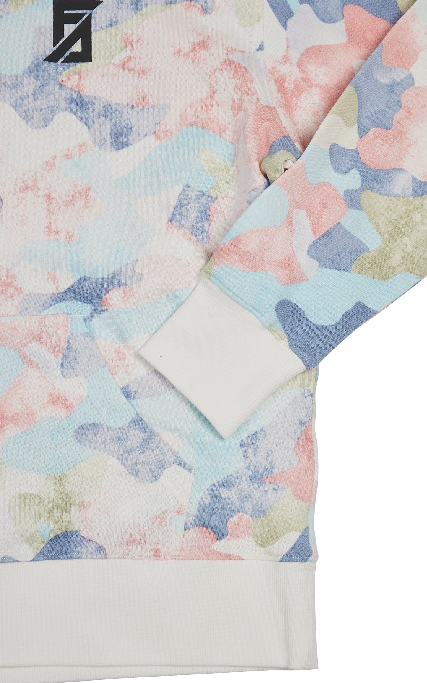PASTEL CAMO FAITH OVERSIZED HOODIE