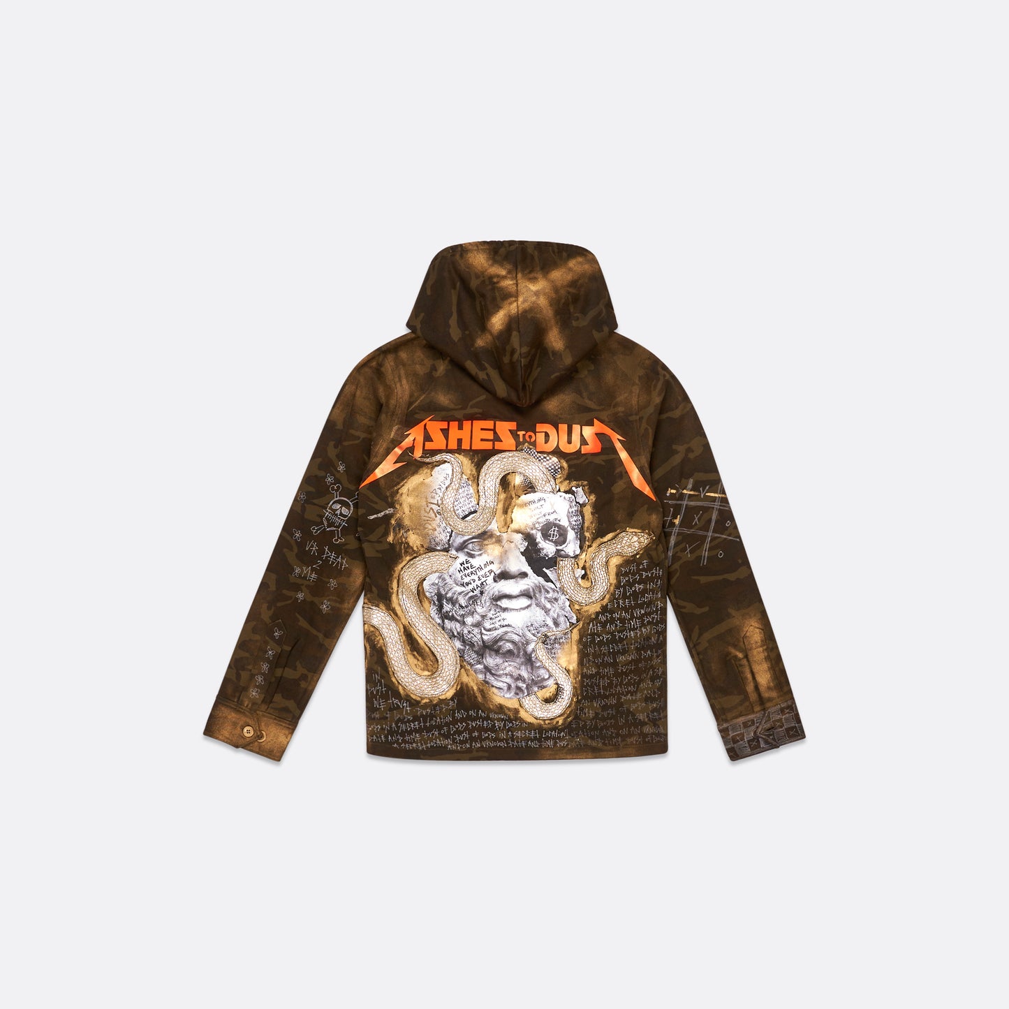 UPCYCLED CAMO PARKA JACKET