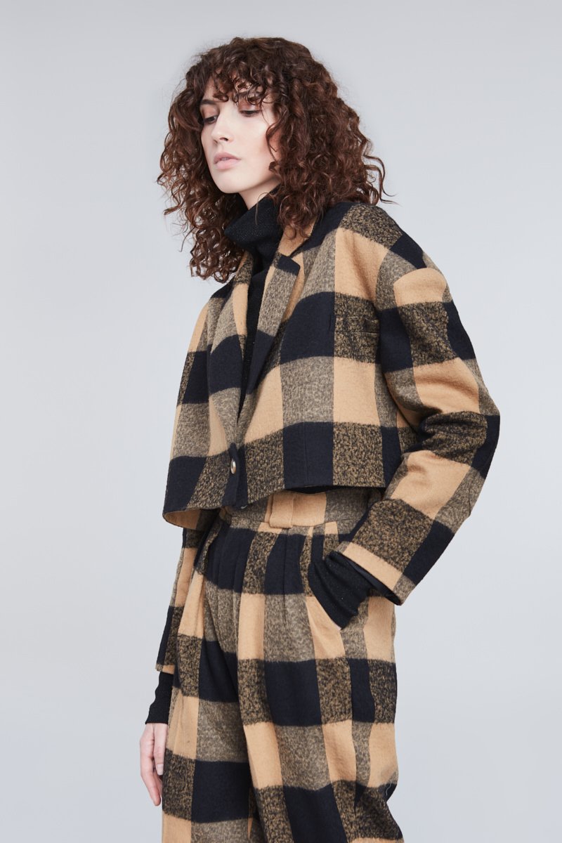BOXY CROP JACKET - Faith Connexion