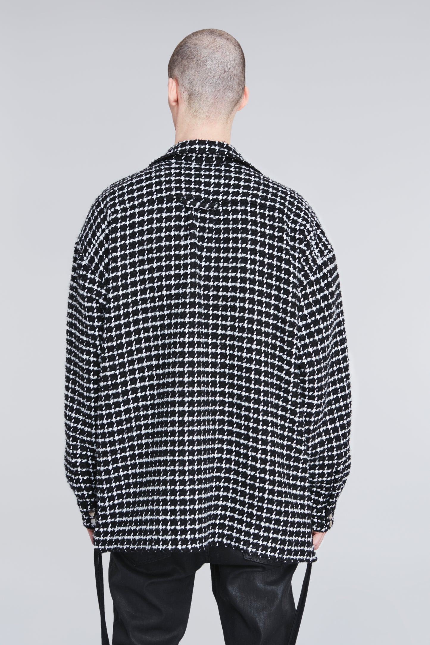 LACED TWEED OVERSHIRT - Faith Connexion