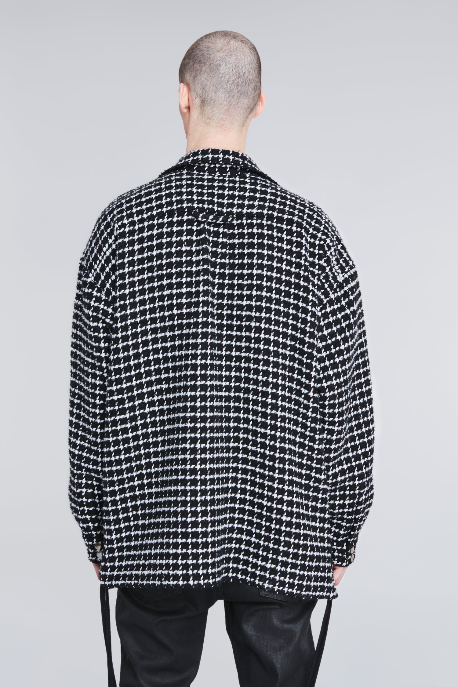 LACED TWEED OVERSHIRT - Faith Connexion